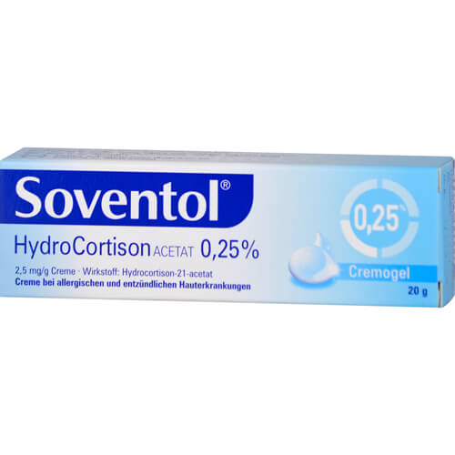 SOVENTOL Hydrocortisonacetat 0,25% Creme SOVENTOL Hydrocortisonacetat 0,25% Creme