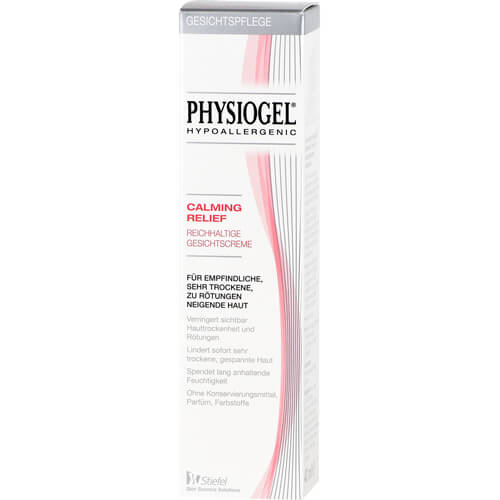 PHYSIOGEL Calming Relief reichhaltige Gesichtscre. PHYSIOGEL Calming Relief reichhaltige Gesichtscre.