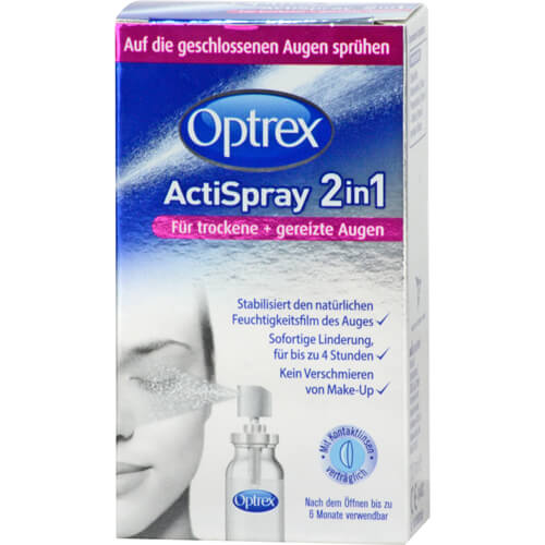 OPTREX ActiSpray 2in1 f.trockene+gereizte Augen OPTREX ActiSpray 2in1 f.trockene+gereizte Augen
