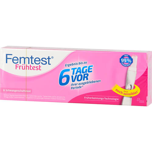 FEMTEST Frühtest 6 Tage vor FEMTEST Frühtest 6 Tage vor