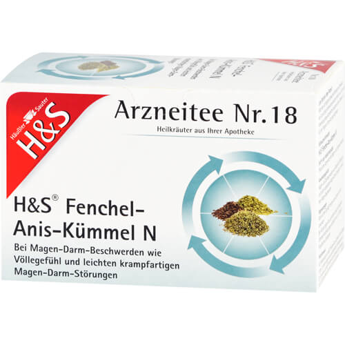 H&S Fenchel-Anis-Kümmel N Filterbeutel H&S Fenchel-Anis-Kümmel N Filterbeutel
