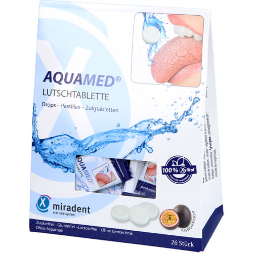 MIRADENT Aquamed Mundtrockenheit Lutschtabletten MIRADENT Aquamed Mundtrockenheit Lutschtabletten