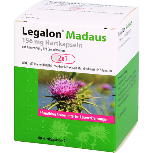 LEGALON Madaus 156 mg Hartkapseln LEGALON Madaus 156 mg Hartkapseln