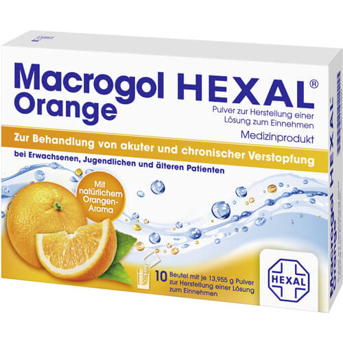 MACROGOL HEXAL Orange Plv.z.Her.e.Lsg.z.Einn.Btl. MACROGOL HEXAL Orange Plv.z.Her.e.Lsg.z.Einn.Btl.