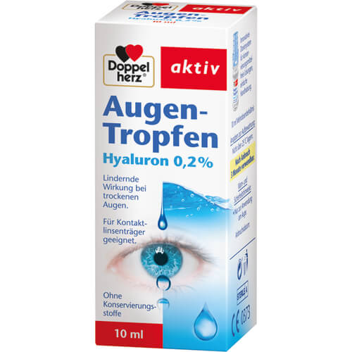 DOPPELHERZ Augen-Tropfen Hyaluron 0,2% DOPPELHERZ Augen-Tropfen Hyaluron 0,2%