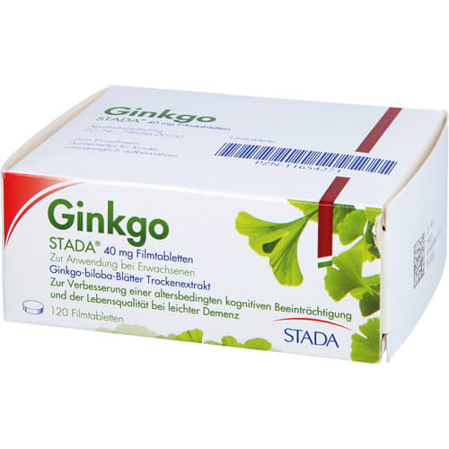 GINKGO STADA 40 mg Filmtabletten GINKGO STADA 40 mg Filmtabletten