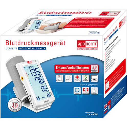 APONORM Blutdruckmessgerät Prof.Touch Oberarm APONORM Blutdruckmessgerät Prof.Touch Oberarm