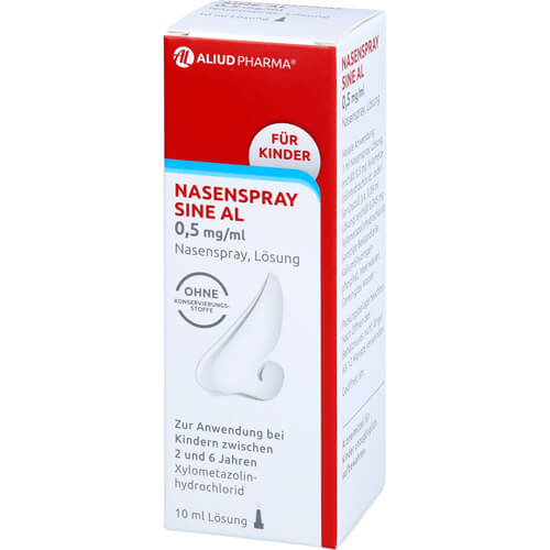 Nasenspray sine AL 0,5 mg / ml bei Schnupfen Nasenspray sine AL 0,5 mg / ml bei Schnupfen