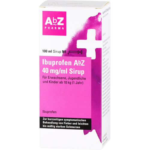 IBUPROFEN AbZ 40 mg/ml Sirup IBUPROFEN AbZ 40 mg/ml Sirup