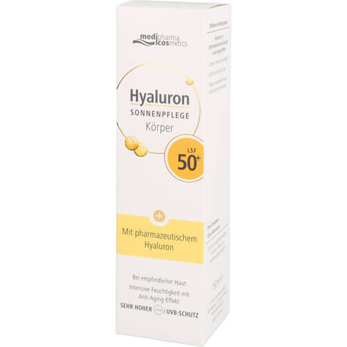 HYALURON SONNENPFLEGE Körper Creme LSF 50+ HYALURON SONNENPFLEGE Körper Creme LSF 50+
