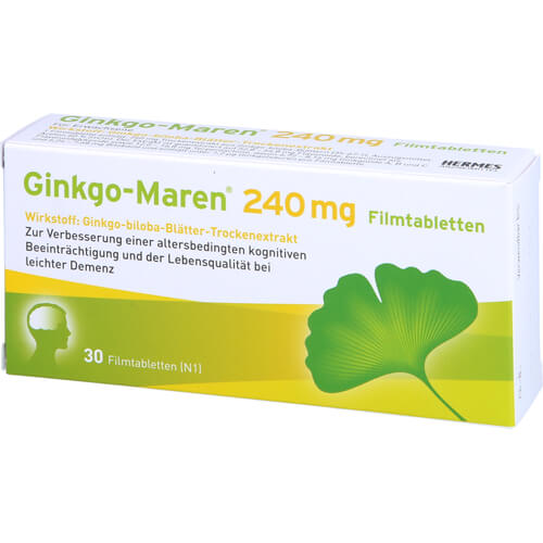 GINKGO-MAREN 240 mg Filmtabletten GINKGO-MAREN 240 mg Filmtabletten