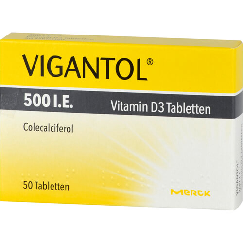 VIGANTOL 500 I.E. Vitamin D3 Tabletten VIGANTOL 500 I.E. Vitamin D3 Tabletten
