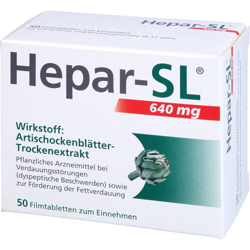 HEPAR-SL 640 mg Filmtabletten HEPAR-SL 640 mg Filmtabletten