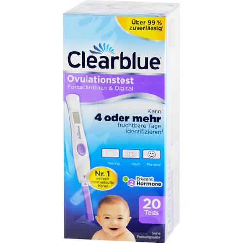 CLEARBLUE Ovulationstest fortschrittlich & digital CLEARBLUE Ovulationstest fortschrittlich & digital