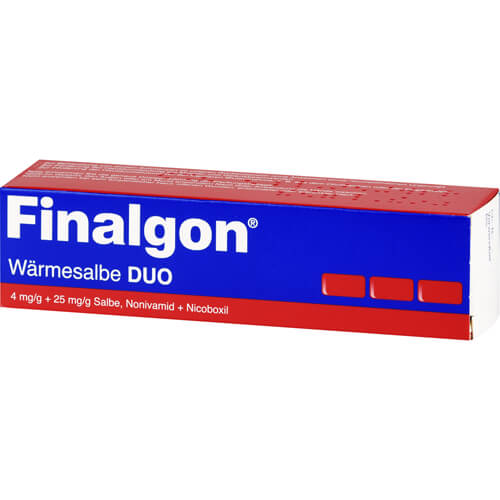 FINALGON Wärmesalbe DUO 4 mg/g + 25 mg/g FINALGON Wärmesalbe DUO 4 mg/g + 25 mg/g