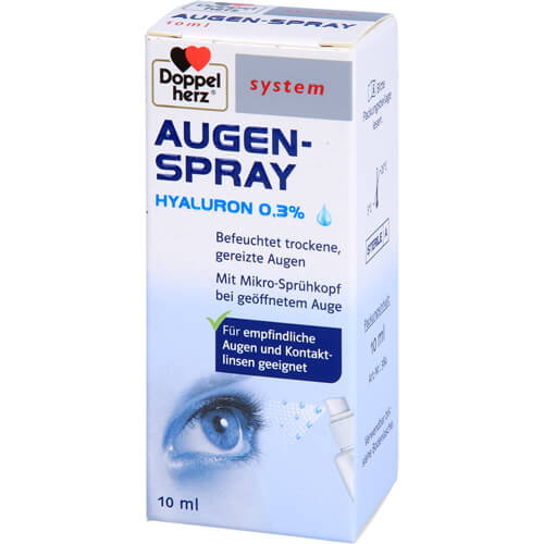 DOPPELHERZ Augen-Spray Hyaluron 0,3% system DOPPELHERZ Augen-Spray Hyaluron 0,3% system