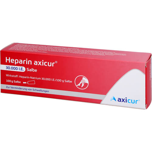 HEPARIN AXICUR 30.000 I.E. Salbe HEPARIN AXICUR 30.000 I.E. Salbe
