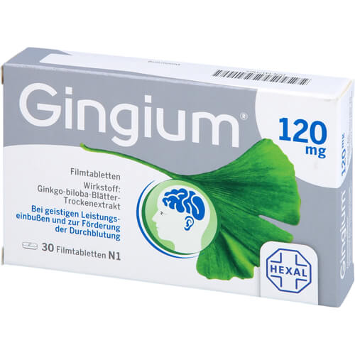 Gingium® 120 mg Filmtabletten Gingium® 120 mg Filmtabletten