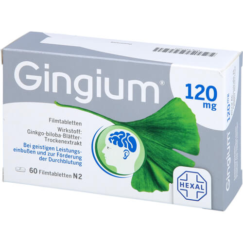 Gingium® 120 mg Filmtabletten Gingium® 120 mg Filmtabletten