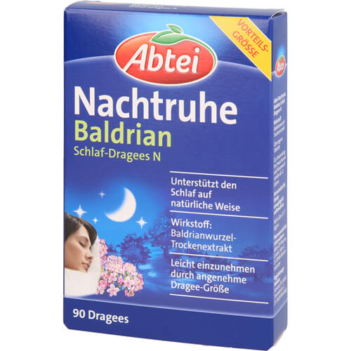 ABTEI Nachtruhe Baldrian Schlaf-Dragees N ABTEI Nachtruhe Baldrian Schlaf-Dragees N