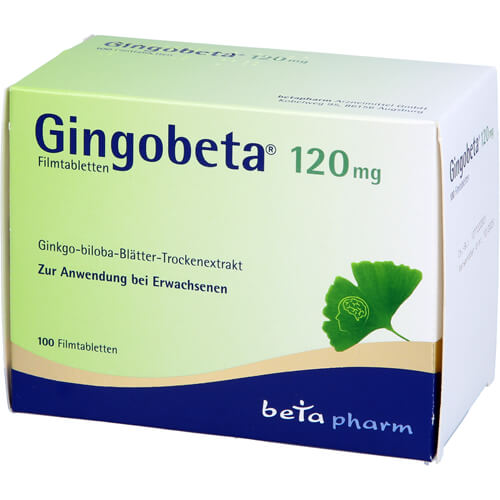 GINGOBETA 120 mg Filmtabletten GINGOBETA 120 mg Filmtabletten
