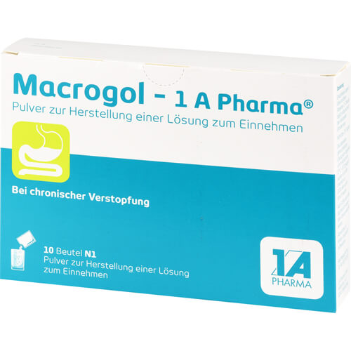 MACROGOL-1A Pharma Plv.z.Her.e.Lsg.z.Einnehmen MACROGOL-1A Pharma Plv.z.Her.e.Lsg.z.Einnehmen