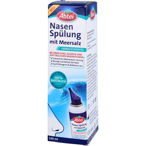ABTEI Nasenspülung mit Meersalz Spray ABTEI Nasenspülung mit Meersalz Spray
