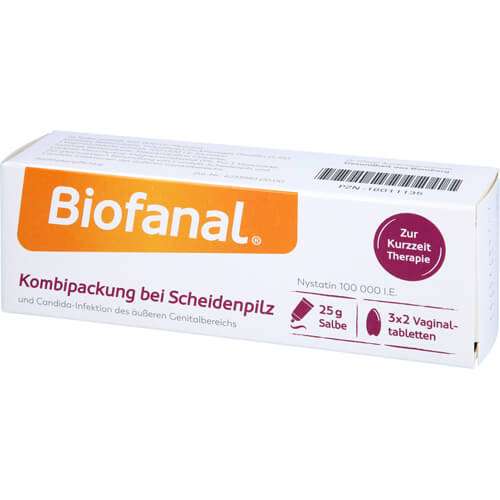 BIOFANAL Kombipackung b.Scheidenpilz Vagtab.+Salbe BIOFANAL Kombipackung b.Scheidenpilz Vagtab.+Salbe