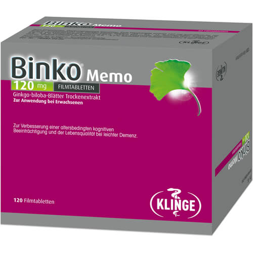 BINKO Memo 120 mg Filmtabletten BINKO Memo 120 mg Filmtabletten