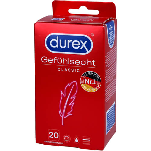 DUREX Gefühlsecht classic Kondome DUREX Gefühlsecht classic Kondome