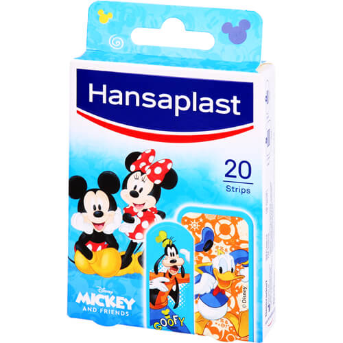 HANSAPLAST Kinder Pflasterstrips Mickey & Friends HANSAPLAST Kinder Pflasterstrips Mickey & Friends