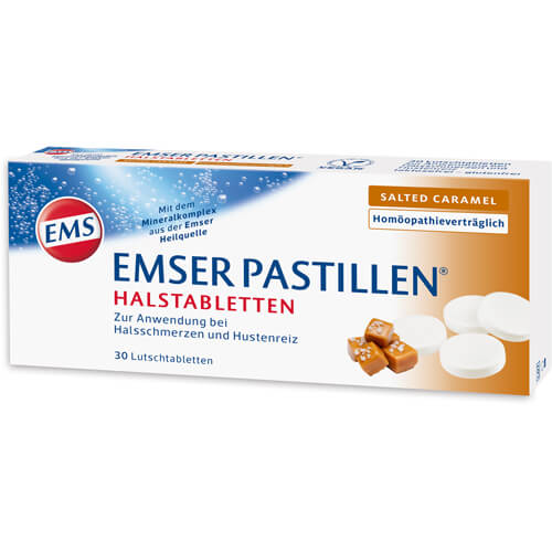 EMSER Pastillen Halstabletten salted Caramel EMSER Pastillen Halstabletten salted Caramel