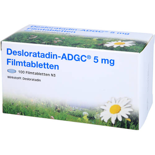 DESLORATADIN ADGC 5 mg Filmtabletten DESLORATADIN ADGC 5 mg Filmtabletten