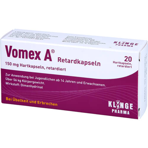 VOMEX A Retardkapseln VOMEX A Retardkapseln
