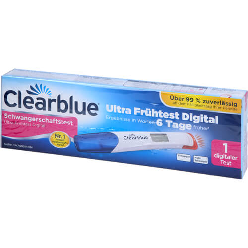 CLEARBLUE Schwangerschaftst.Ultra Frühtest digital CLEARBLUE Schwangerschaftst.Ultra Frühtest digital