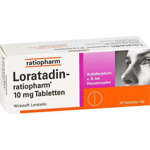 LORATADIN-ratiopharm 10 mg Tabletten LORATADIN-ratiopharm 10 mg Tabletten