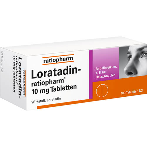 LORATADIN-ratiopharm 10 mg Tabletten LORATADIN-ratiopharm 10 mg Tabletten