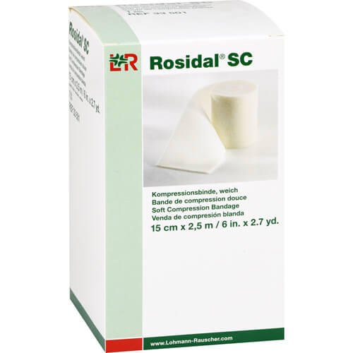 ROSIDAL SC Kompressionsbinde weich 15 cmx2,5 m ROSIDAL SC Kompressionsbinde weich 15 cmx2,5 m