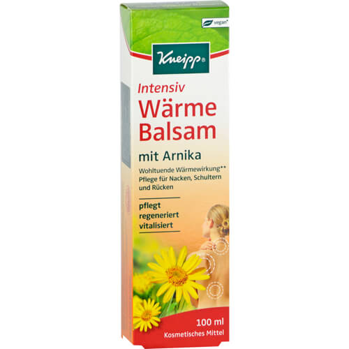 KNEIPP Intensiv Wärme Balsam mit Arnika KNEIPP Intensiv Wärme Balsam mit Arnika