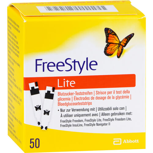 FREESTYLE Lite Teststreifen ohne Codieren FREESTYLE Lite Teststreifen ohne Codieren