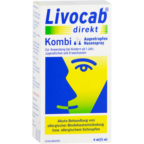 Livocab®direkt Nasenspray/Augentropfen Kombi Livocab®direkt Nasenspray/Augentropfen Kombi