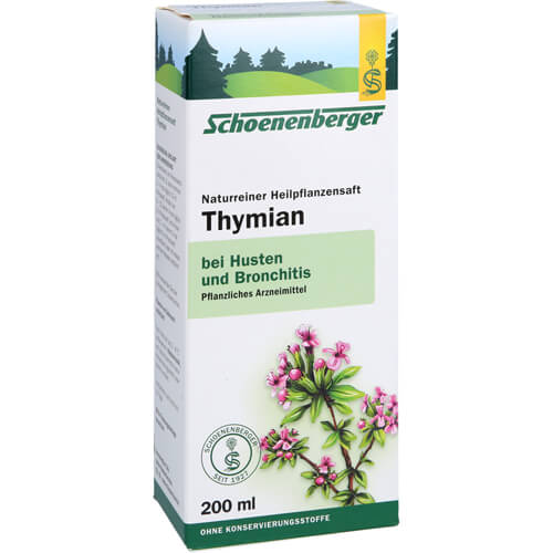 THYMIAN SAFT Schoenenberger THYMIAN SAFT Schoenenberger
