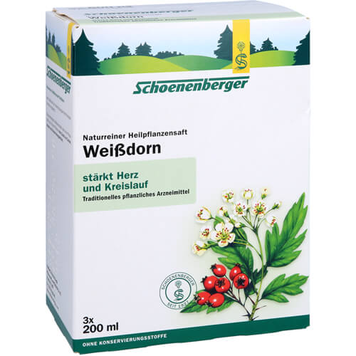 WEISSDORN SAFT Schoenenberger Heilpflanzensäfte WEISSDORN SAFT Schoenenberger Heilpflanzensäfte
