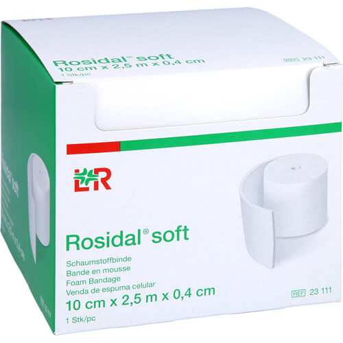 ROSIDAL Soft Binde 10x0,4 cmx2,5 m ROSIDAL Soft Binde 10x0,4 cmx2,5 m