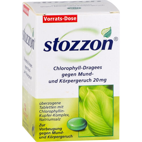STOZZON Chlorophyll überzogene Tabletten STOZZON Chlorophyll überzogene Tabletten