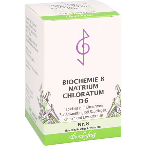 BIOCHEMIE 8 Natrium chloratum D 6 Tabletten BIOCHEMIE 8 Natrium chloratum D 6 Tabletten