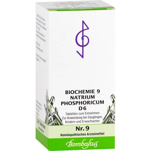 BIOCHEMIE 9 Natrium phosphoricum D 6 Tabletten BIOCHEMIE 9 Natrium phosphoricum D 6 Tabletten