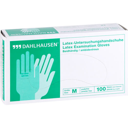 HANDSCHUHE Latex ungepudert Gr.M HANDSCHUHE Latex ungepudert Gr.M