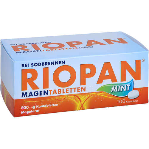 RIOPAN Magen Tabletten Mint 800 mg Kautabletten RIOPAN Magen Tabletten Mint 800 mg Kautabletten