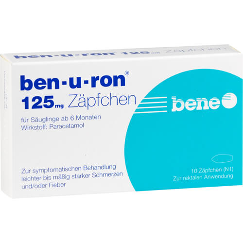BEN-U-RON 125 mg Suppositorien BEN-U-RON 125 mg Suppositorien